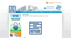 Desktop Screenshot of antygone.fr